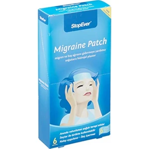 Stopever Migraine Patch Migren Bandı, 6 Paket