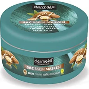 Vegan Kil, Argan Ve Bitkisel Keratan Doğal Saç Maskesi 300 Ml