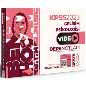 Benim Hocam Yayınları  2023 KPSS Eğitim Bilimleri Gelişim Psikolojisi Video Ders Notları