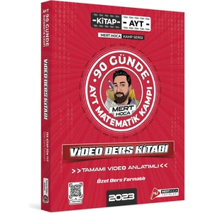 Mert Hoca Yayınları AYT Matematik Video Ders Kitabı 0922