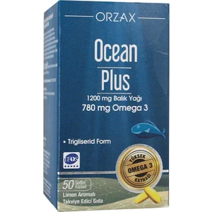 Ocean Plus 1200 Mg Saf Balık Yağı Omega3 50 Kapsül  -VA573