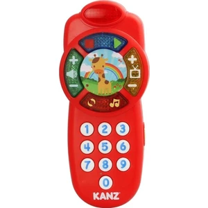 Kanz Ilk Kumandam Eğitici Oyuncak Telefon Sesli Işıklı Pilli Bebek Oyuncakları