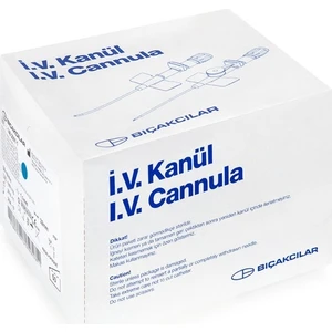Anjiocat(Intraket-Branül) 22g Mavi 50 Adet