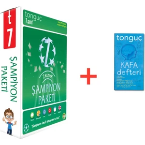 Tonguç Akademi Tonguç Yayınları 7. Sınıf Şampiyon Paketi (7 Kitap) -(Kafa Defteri )