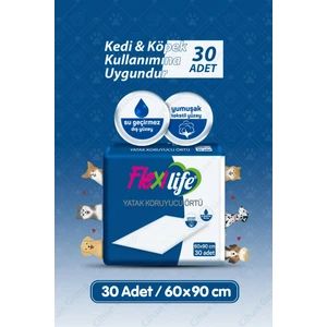 Flexilife 30 Adet Köpek Çiş Pedi 60 Cm x 90 Cm