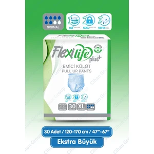 Flexilife Plus Emici Külot Ekstra Büyük Boy Xlarge 30'lu