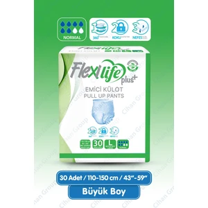 Flexilife Plus Emici Külot Büyük Boy Large 30'lu