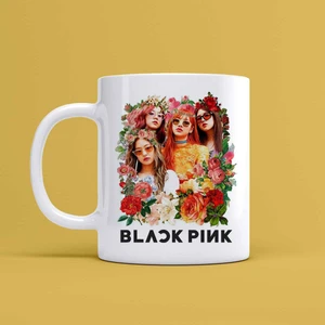 Black Pink Tasarımlı Kupa Bardak Mr-01