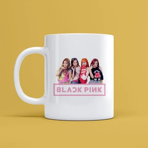 Black Pink Tasarımlı Kupa Bardak Mr-26