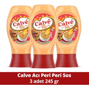 Sos Acı Peri Peri Hafif Orta Acı 245 G X3 Adet