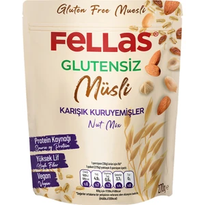 Glutensiz Müsli - Karışık Kuruyemişli 270 gr