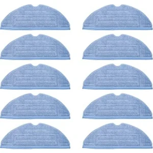 10 Adet Paspas Bezi Pedleri Değiştirme Xiaomi Roborock S7 T7S T7 Artı Elektrikli Süpürge Parçaları Mikrofiber Yumuşak Ped (Yurt Dışından)