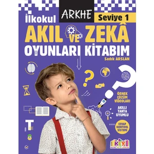 Kaliteli Eğitim Yayınları Akıl ve Zekâ Oyunları Kitabım – 1. Seviye  Sadık ARSLAN - Dikkat ve Zeka Geliştirme