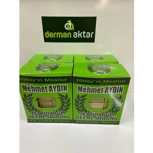 Mehmet Aydın 4 Paket Zeytinyağlı Defne Sabunu