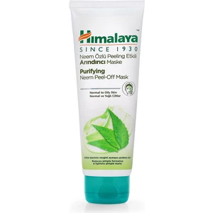 Peeling Etkili Arındırıcı Yüz Maskesi, Neem, Zerdeçal, Parabensiz, Normal ve Yağlı Ciltler, 75 ml