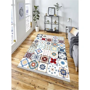 En Uygun Halı Dekoratif Kaymaz Taban Yıkanabilir Modern Halı DELÜX-2063