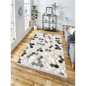 Dekoratif Kaymaz Taban Yıkanabilir Modern Halı DELÜX-4056
