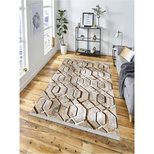 Dekoratif Kaymaz Taban Yıkanabilir Modern Halı DELÜX-4075