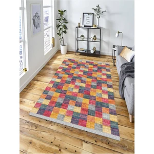 Dekoratif Kaymaz Taban Yıkanabilir Modern Halı DELÜX-6080