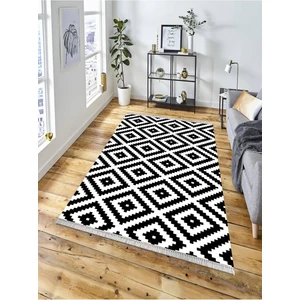 Dekoratif Kaymaz Taban Yıkanabilir Modern Halı DELÜX-7008