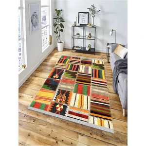 Dekoratif Kaymaz Taban Yıkanabilir Modern Halı DELÜX-4068