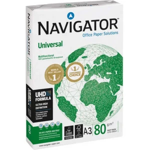 Navigatör 1000 Yaprak A3 Fotokopi Kagıdı 2 Adet 500 Lü Paket 80G Beyaz