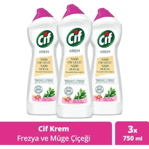 Krem 3 x 750 ml (Frezya ve Müge Çiçeği)