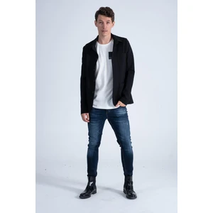 Düğmeli Dokuma Erkek Spor Ceket