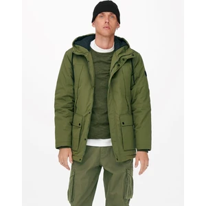 Only & Sons Onsjayden Erkek Kapüşonluparka Mont - 22022654