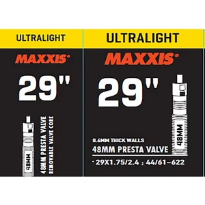 Maxxıs Ultralıght Tube 29X1.75/2.40 48MM Presta Iç Lastik