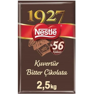 Docello Bitter Kuvertür % 55 Kakao Çikolata 2,5 kg