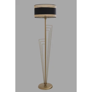 Kelebek Eskitme Lambader Silindir 03 Rattan Abajurlu