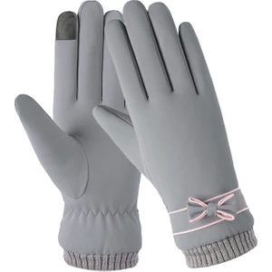 Kadın Kışlık Rüzgar Geçirmez Eldivenler (Yurt Dışından)