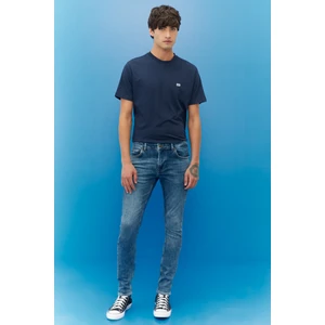 Malone Skinny Slim Fit Dar Kesim Normal Bel Esnek Jean Kot Pantolon