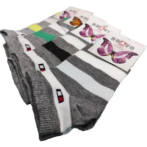Unisex 4'lü Patik Çorap