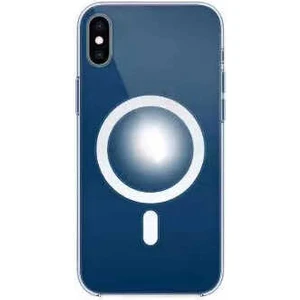 Kip GSM Apple iPhone Xs Max 6.5 Kılıf Magsafe Destekli Wireless Kablosuz Şarj Uyumlu Şeffaf Silikon Kılıf