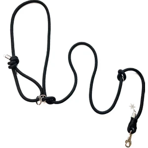 Pets Wuu Siyah Hands Free  Koşu ve Yürüyüş Gezdirme Tasması
