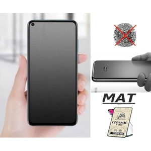 Vivo Y21 Y21S Ekran Koruyucu Mat Seramik Tam Kaplayan  Esnek Cam Nano Ekran