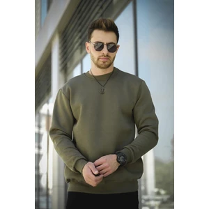 Gomez Fitted Üç Iplik Şardonlu Pamuklu Bisiklet Yaka Sweatshirt