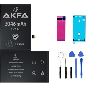 Apple iPhone 11 Pro Telefon Batarya- 3046 Mah + Batarya Pil Tamir Seti
