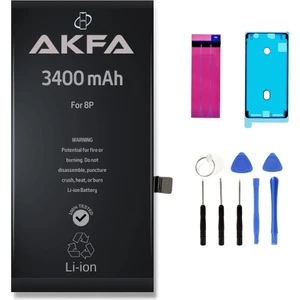 Apple iPhone 8 Plus Telefon Batarya- 3400 Mah + Batarya Pil Tamir Seti