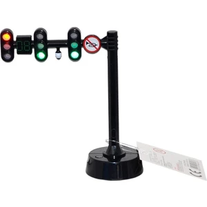 Exotic Home KZL-XY151-12 Sesli ve Işıklı Trafik Işığı -Kızılkaya
