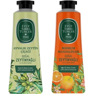 Eyüp Sabri Tuncer El ve Vücut Kremi Ayvalık Zeytin Çiçeği ve Bodrum Mandalinası 50 ml