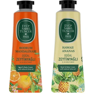 Eyüp Sabri Tuncer El ve Vücut Kremi Bodrum Mandalinası ve Havaii Ananas 50 ml