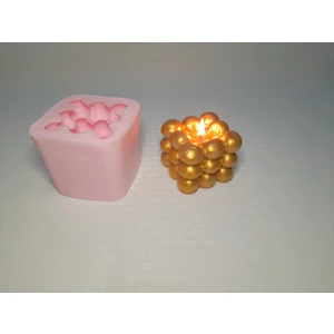 Arıca Pazarlama Bubble Mum Silikon Kalıbı