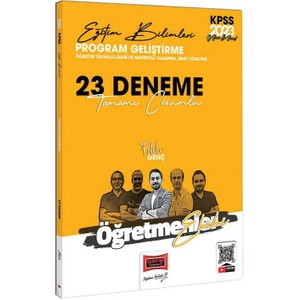 Yargı Yayınevi KPSS 2023 Eğitim Bilimleri Program Geliştirme Tamamı Çözümlü 23 Deneme