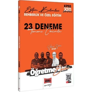 Yargı Yayınevi KPSS 2023 Eğitim Bilimleri Rehberlik ve Özel Eğitim Tamamı Çözümlü 23 Deneme