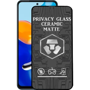 Caseart Xiaomi Redmi Note 11 Global Tam Kaplayan Mat Seramik Nano Esnek Hayalet Ekran Koruyucu