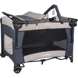 Baby Door Mia Comfort Anne Yanı Park Yatak Oyun Parkı Bej 70X110 cm