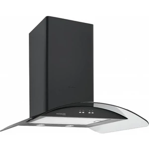 Pyramis (Silverline) 90 cm Siyah Davlumbaz